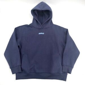BRAND NEW Wilo Women's Navy Pullover Hoodie